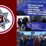 Policía de Tijuana, manifestación cubierta por AFN.