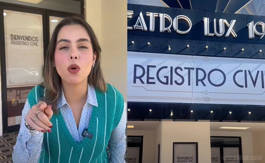 Capturas de pantalla del video del gobierno de Mexicali.