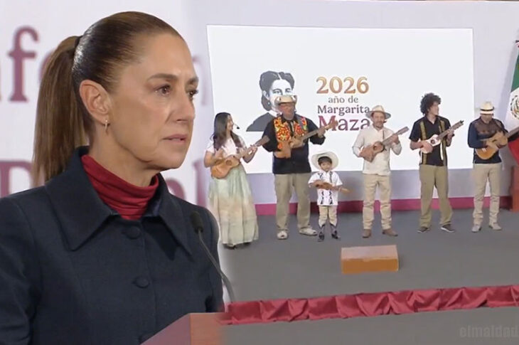 Claudia Sheinbaum y la sorpresa musical.