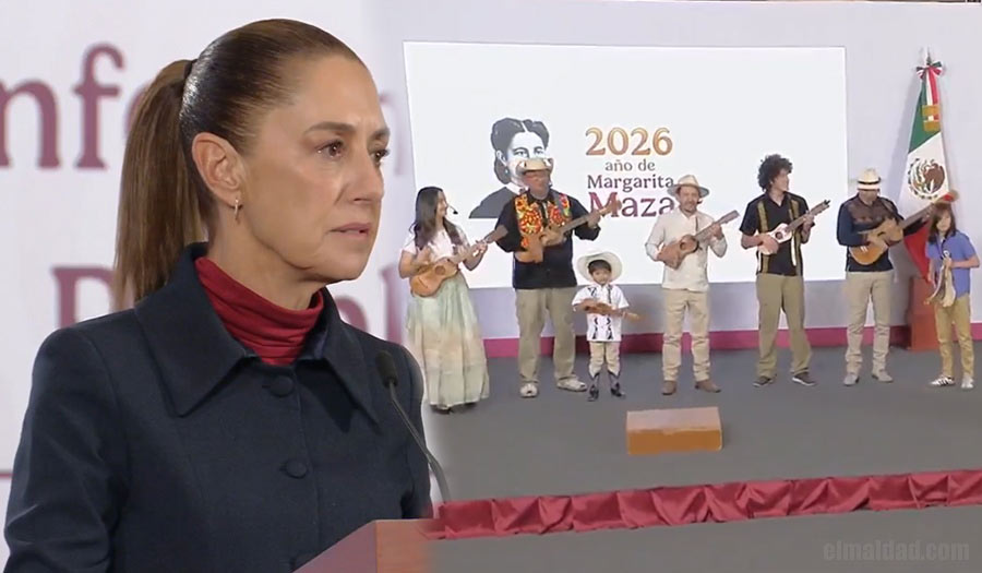 Claudia Sheinbaum y la sorpresa musical.