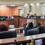 Congreso de Baja California votando.