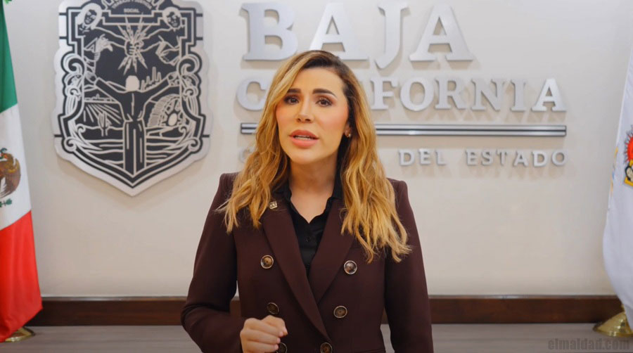 Captura de pantalla del video de Marina del Pilar.