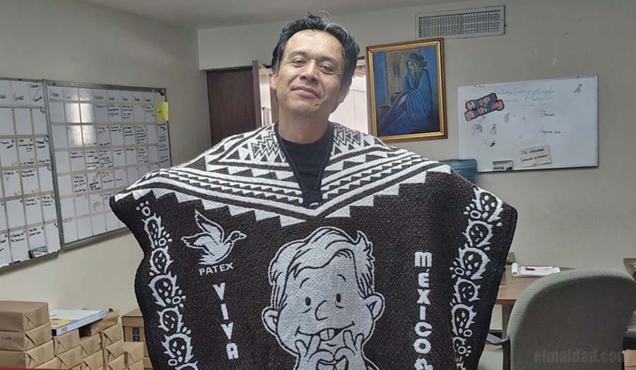 Marx Arriaga en la que solía ser su oficina en la SEP.