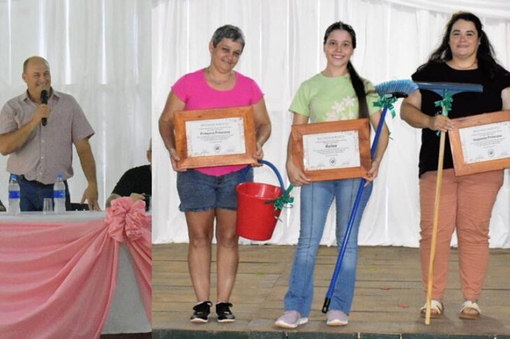 Cali Goring y algunas de las participantes.