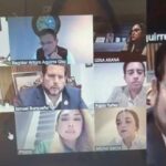 Sesión virtual del cabildo de Tijuana.