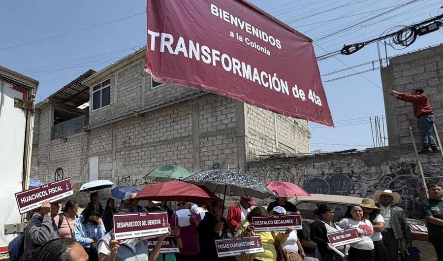 Colonia "transformación de cuarta". Foto: Político Mx.