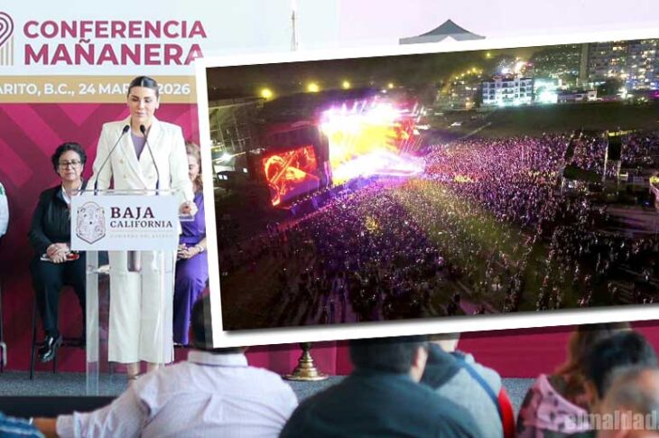 Marina del Pilar en conferencia de prensa este 24 de marzo.