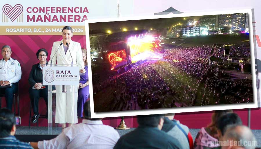 Marina del Pilar en conferencia de prensa este 24 de marzo.