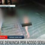 Pervertido captado por cámaras de vecinos.