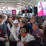 Manifestantes en Puebla.