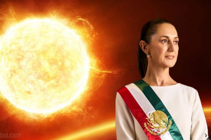 El sol y Claudia Sheinbaum.