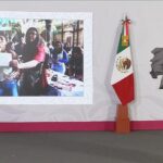 Se manifiestan en enlace a la mañanera de Sheinbaum.