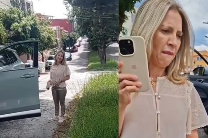 Diputada de Morena choca.