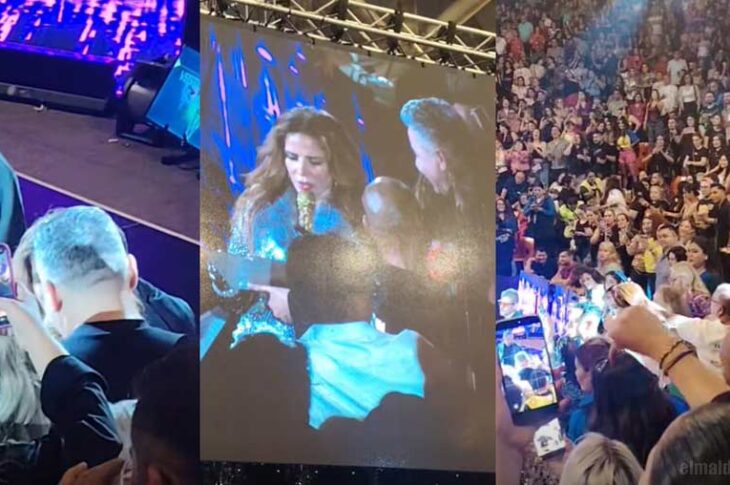 Gloria Trevi y Omar Landa.