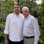 Andy y AMLO.