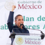 Claudia Sheinbaum en San Quintín.