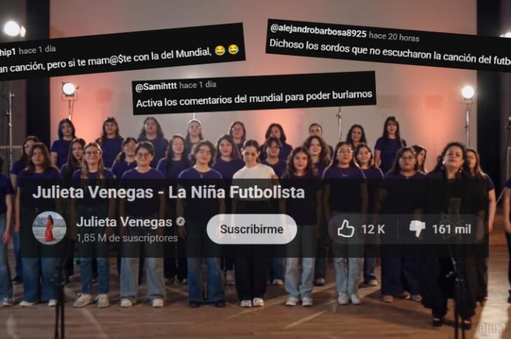 Julieta Venegas sigue recibiendo el rechazo por su canción para el mundial.
