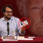 Andy sin visa y la cara de Trump.