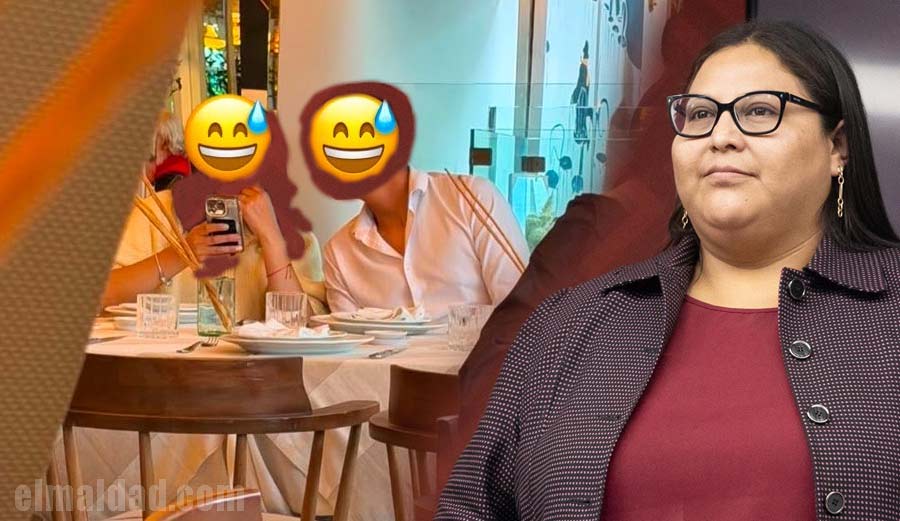 Pareja de presuntos whitexicans exhibida por Citlalli Hernández.