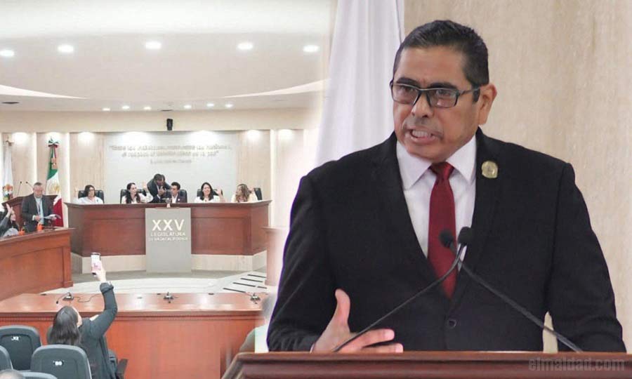 Congreso de Baja California y el diputado Molina.