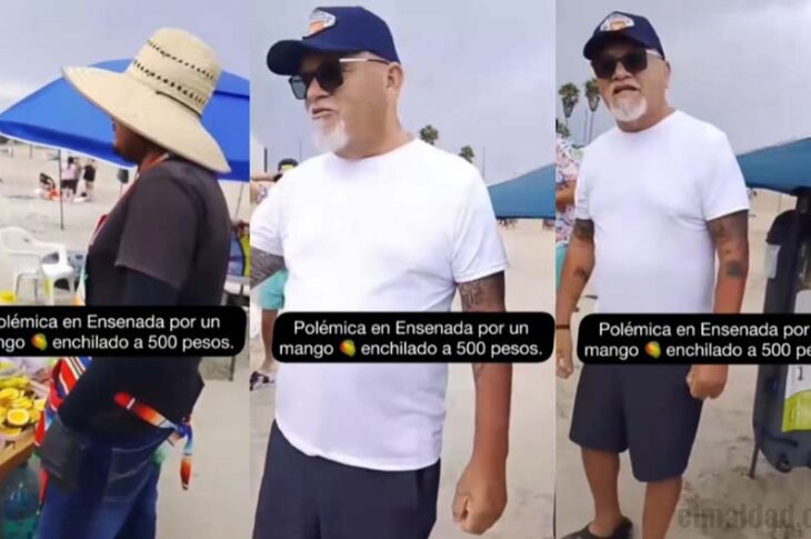 Vendedor y turista.