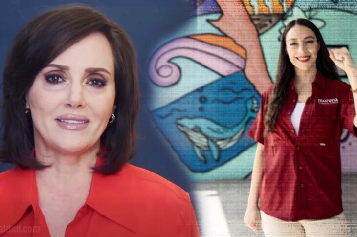 Lilly Téllez y Julieta Ramírez.