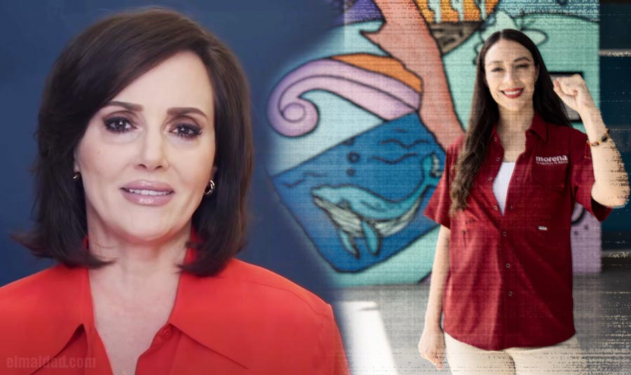 Lilly Téllez y Julieta Ramírez.