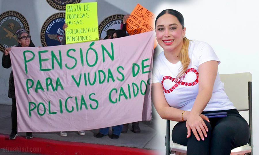 Viudas y Teresita. Foto de viudas: Rubén Vázquez. Foto de Teresita: facebook.