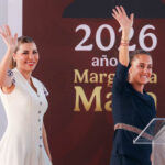 Marina del Pilar y Claudia Sheinbaum.