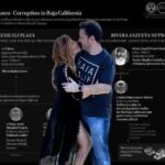 De fondo el diagrama de la OFAC, en frente Marina del Pilar y Carlos Torres.