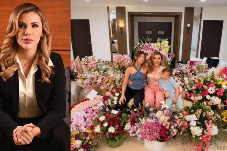 Imágenes compartidas por Marina del Pilar en Facebook por su cumpleaños.