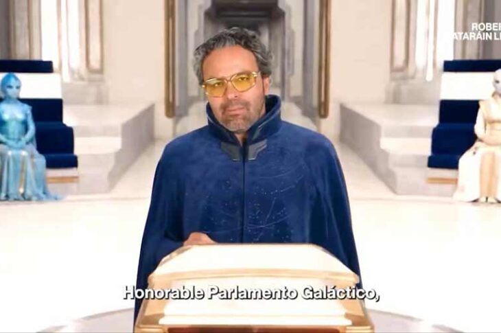 Captura de pantalla del video de Roberto Zataráin Leal.